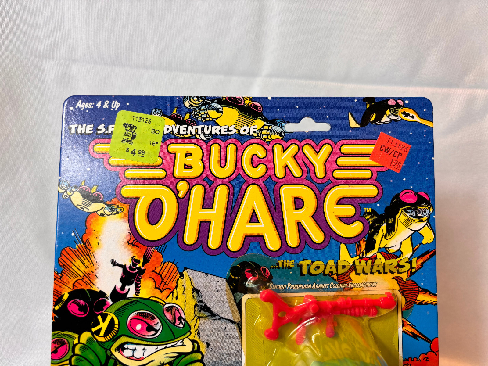 STORM TOAD TROOPER 1990 Hasbro Space Adventures Of Bucky O&rsquo;Hare Factory Sealed