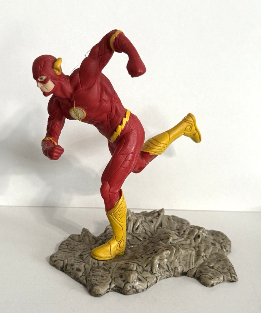 Schleich DC Comics Justice League THE FLASH 4in Running Figure on Base ~ 2014