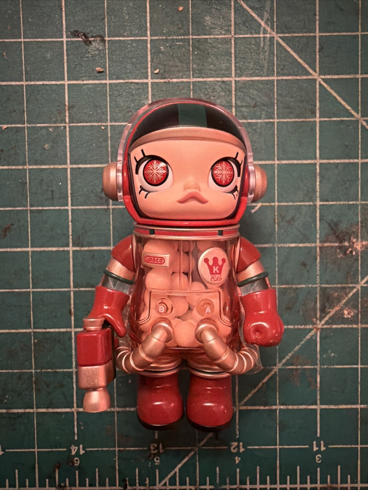 POP MART 100% Mega Space Molly Series 4 Figure Toy Doll – Christmas 2024