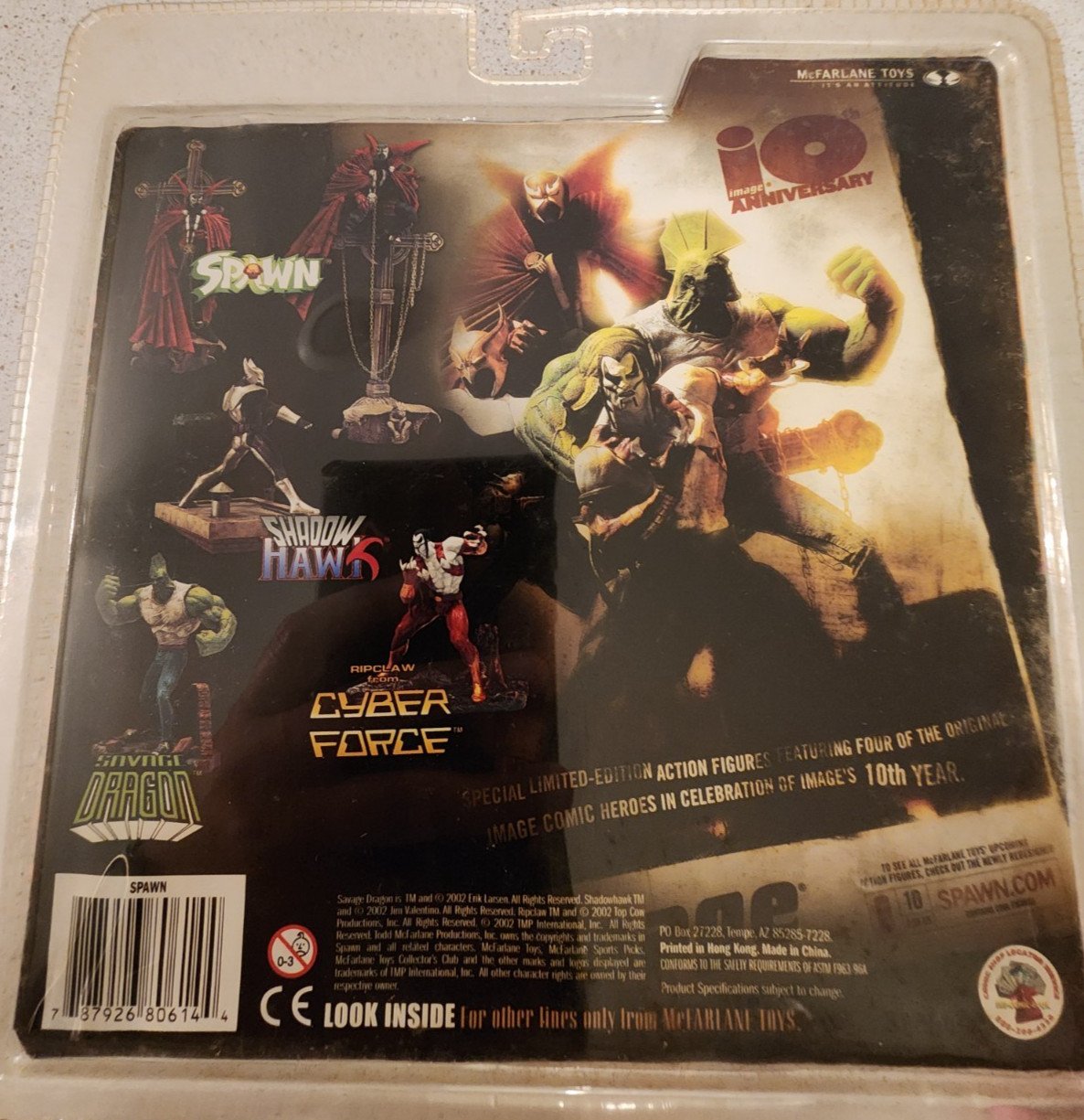 McFarlane Toys Spawn Image Comics 10th Anniversary MIB Sealed – Special Edition