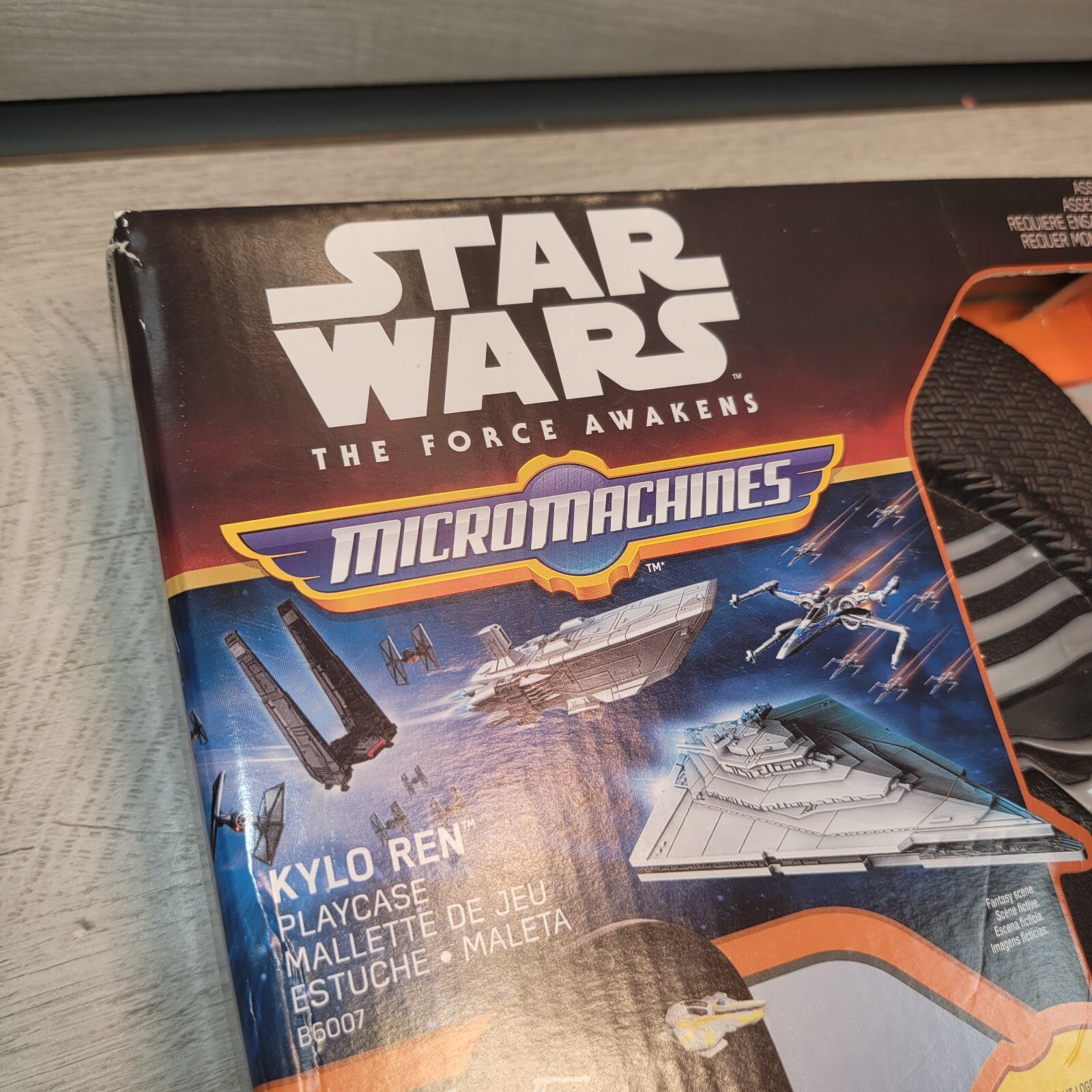 Star Wars The Force Awakens Micro Machines Playcase Gold Series Toy NEW NIB