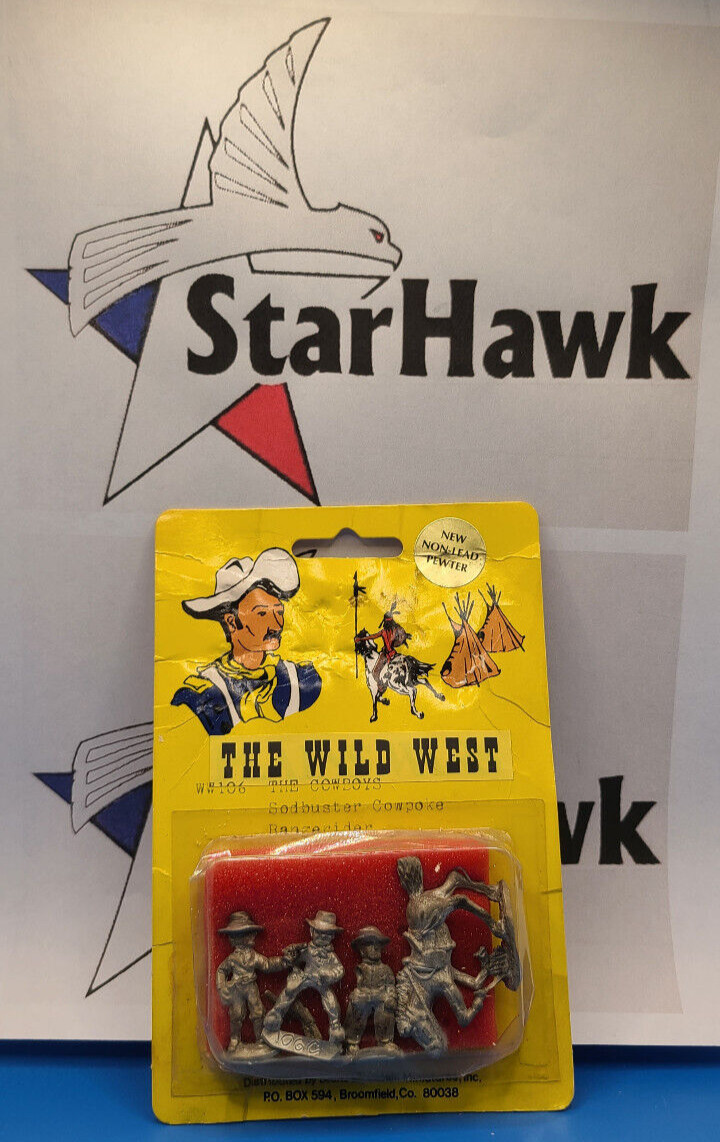 Stone Mountain The Wild West miniatures WW106 The Cowboys
