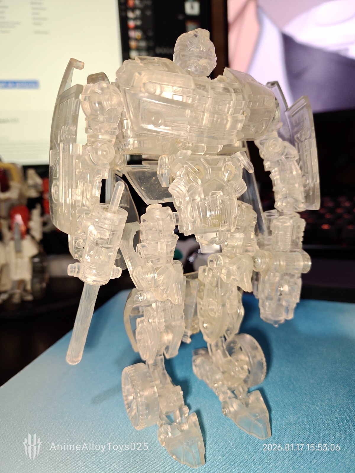 Transformers Bumblebee Transparent clear version ROTF Deluxe Class USAship