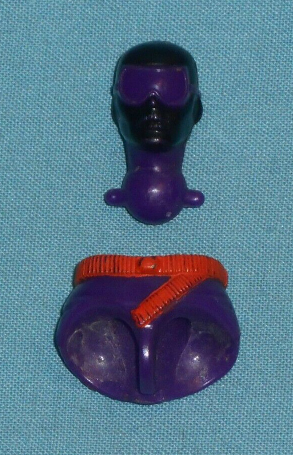 vintage G.I. GI JOE gijoe NIGHT VULTURE BODY PARTS LOT – waist and head