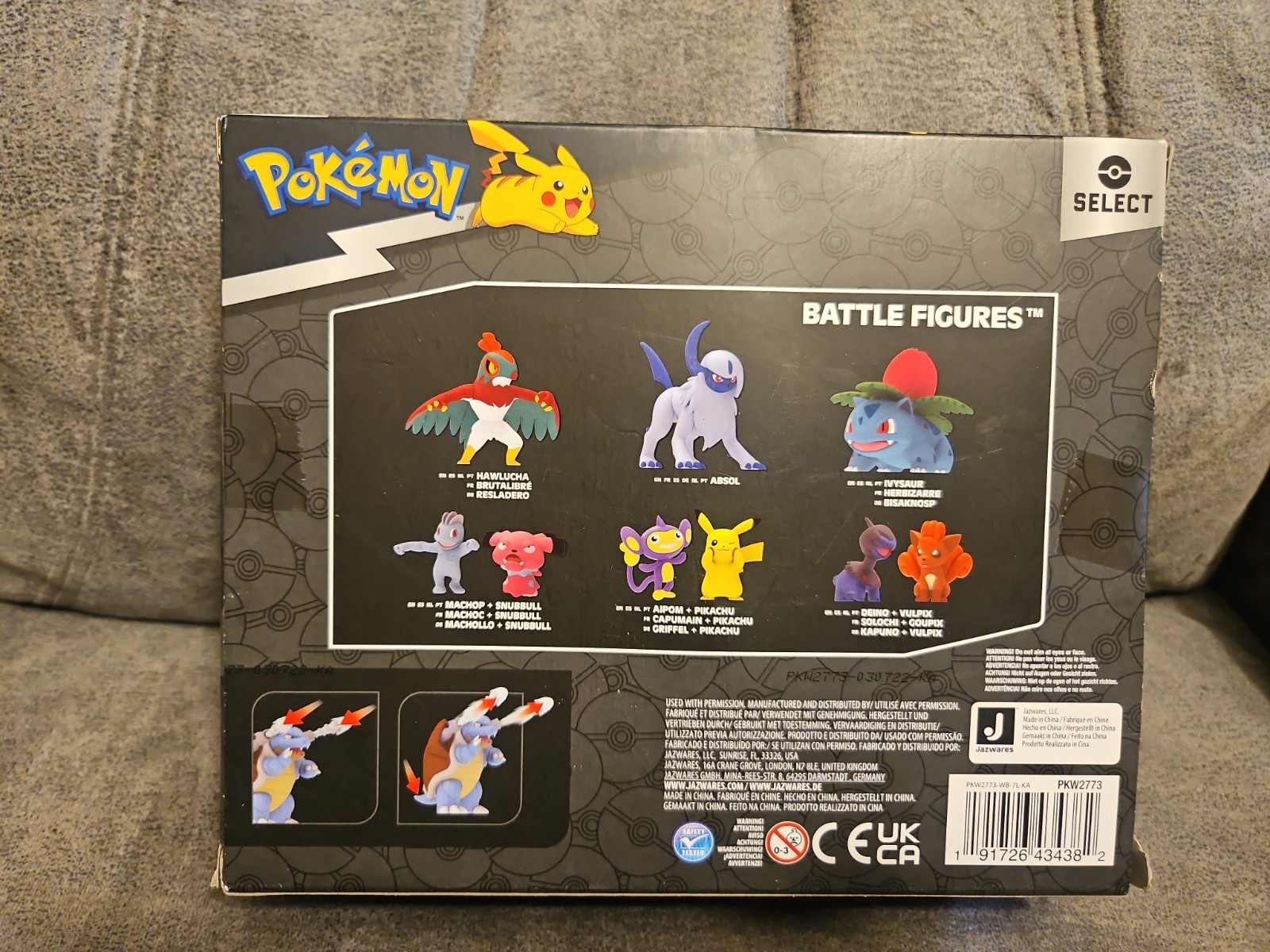 2022 Pokemon Select Squirtle Wartortle Blastoise Evolution Multi-Pack NEW SEALED