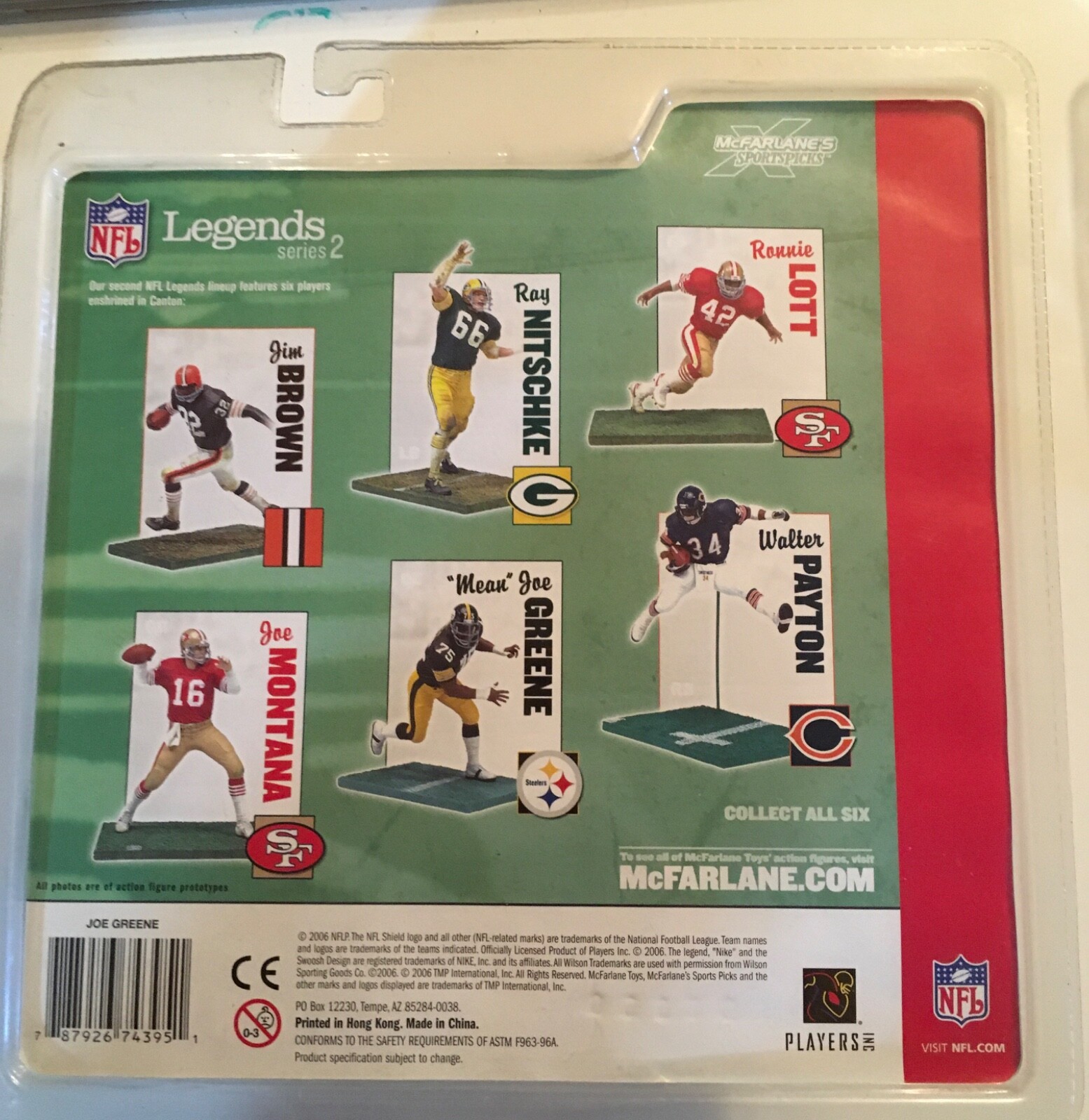 Mcfarlane NFL Legends Series 2 « Mean » Joe Greene