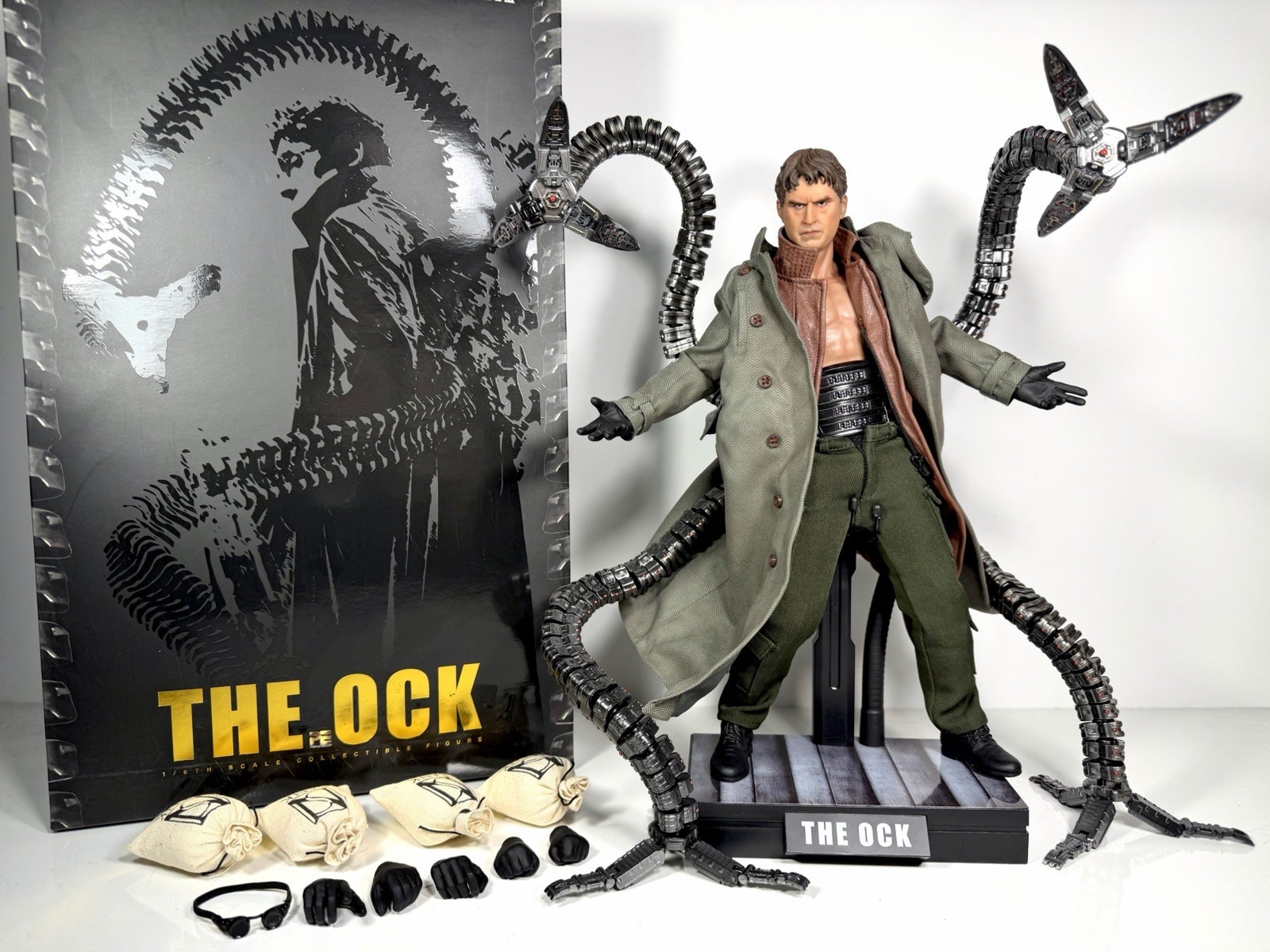 Toys Era Spiderman The Doc Ock Dr Octopus 1/6 Scale (not Hot Toys) US SELLER
