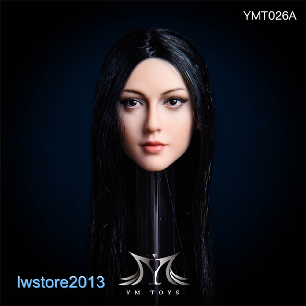 US YMTOYS 1/6 Girl Head Sculpt Model For 12&Prime; Female TBL PH JO Action Figure Body