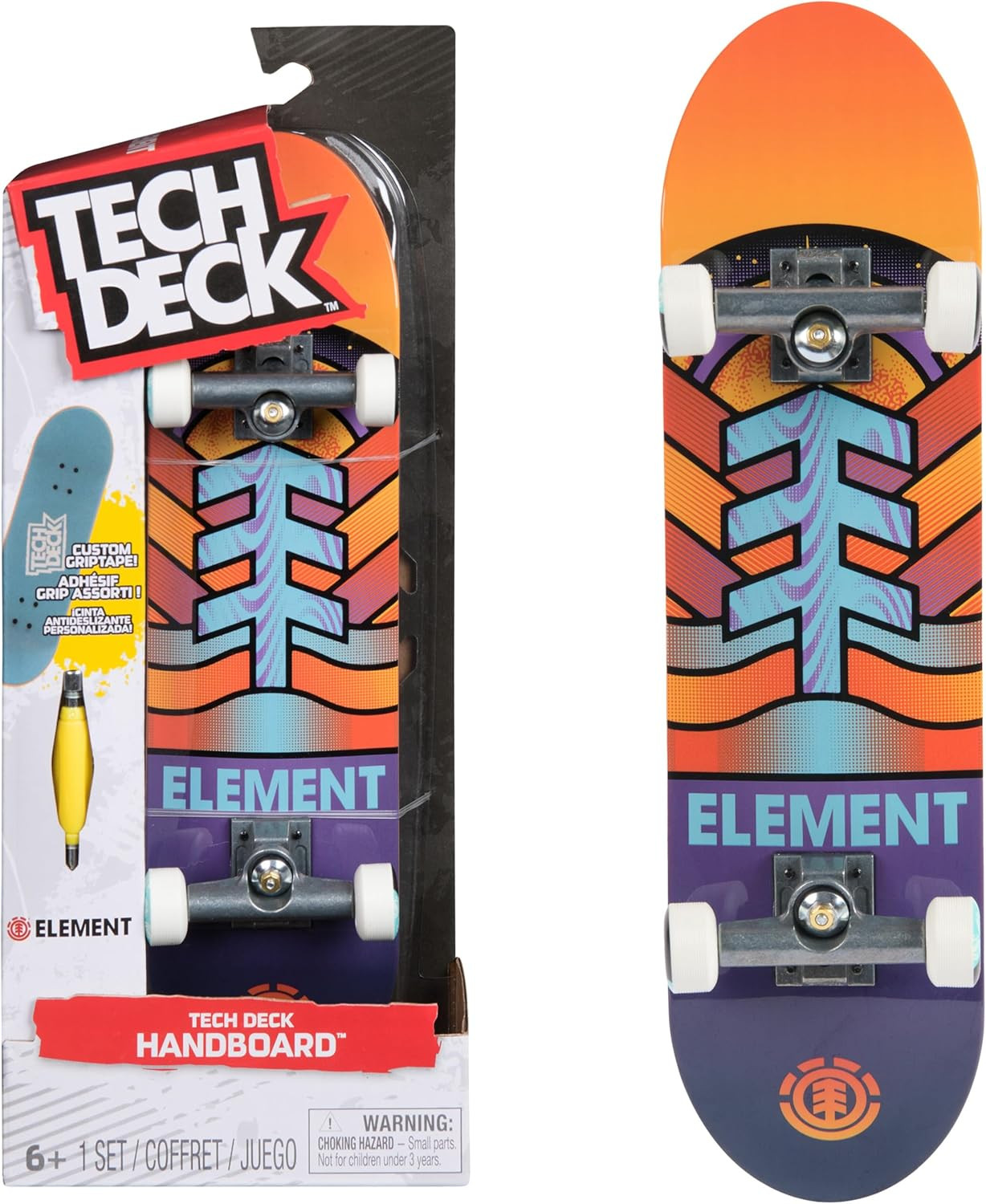TECH DECK, Element Handboard; Authentic Mini Skateboards, Kids Toys for Boys & G