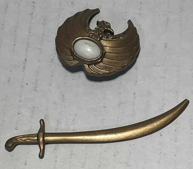 Golden Girl Jade Original Accessories 1984 Galoob Shield Sword Vintage Part