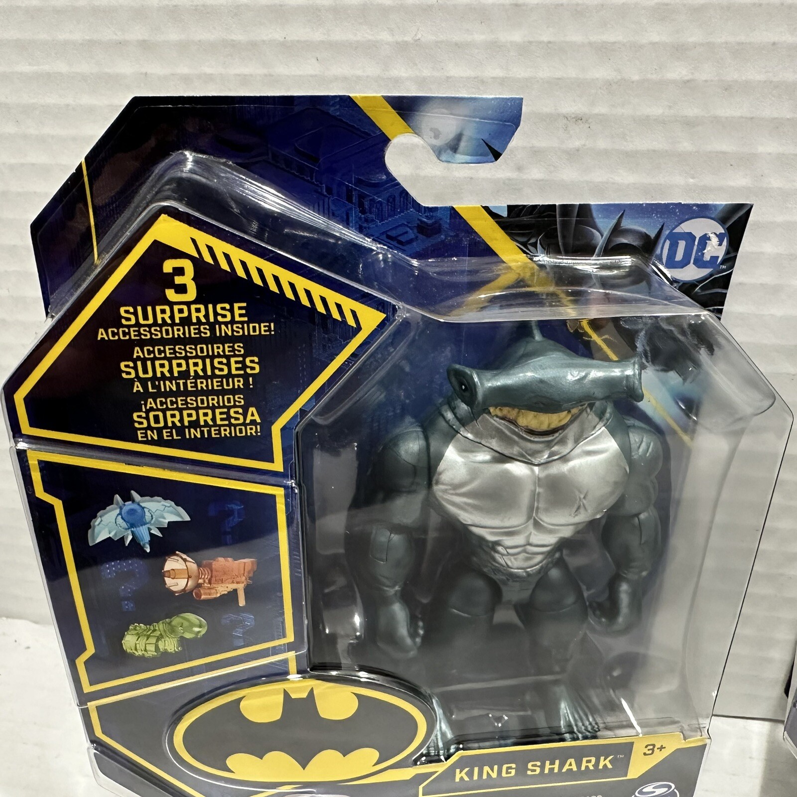 Spin Master DC Bat-Tech Batman & King Shark Action Figure 2-Pack Set Toys Kids