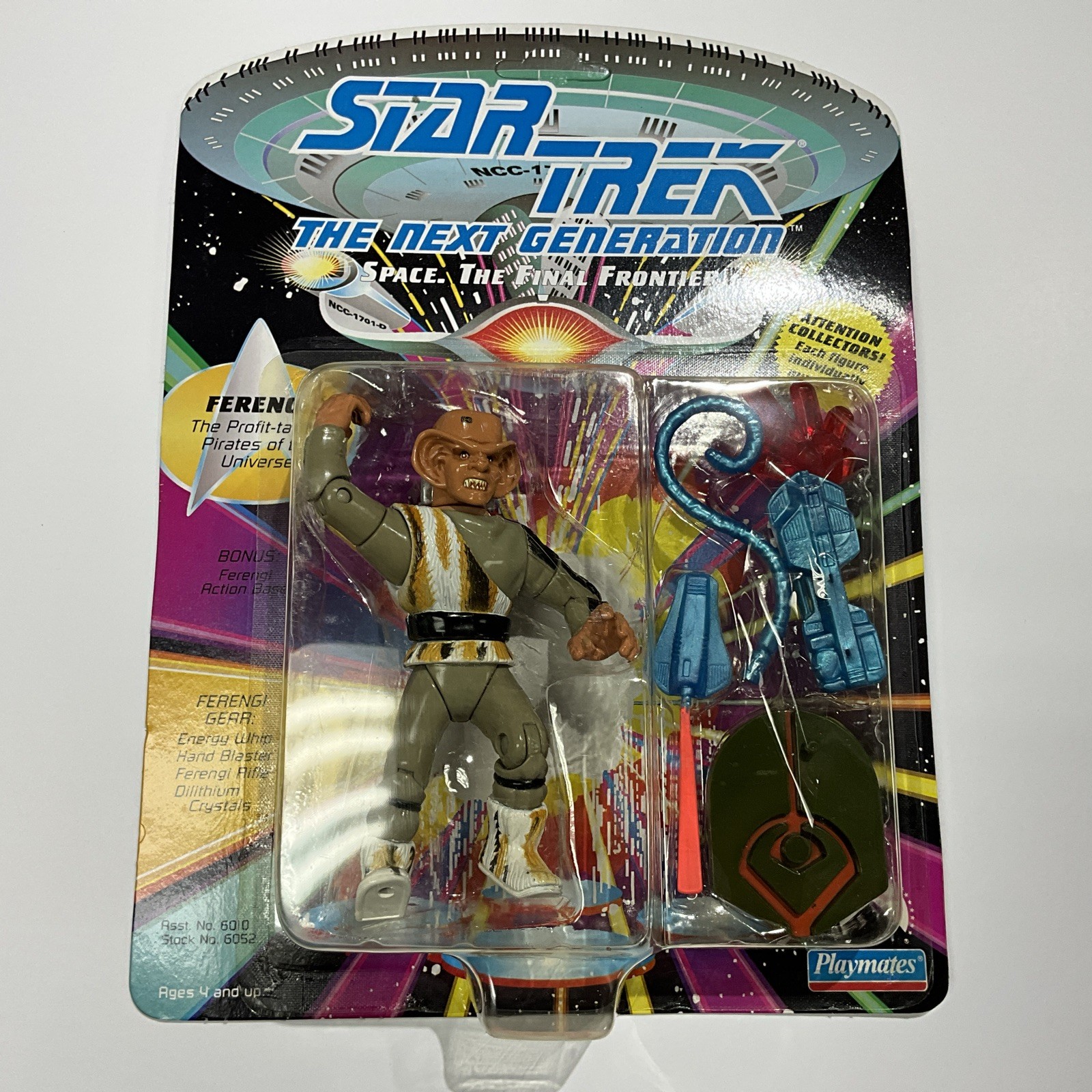 Star Trek Next Generation Ferengi Figure Pirate 1992 Playmates SEALED