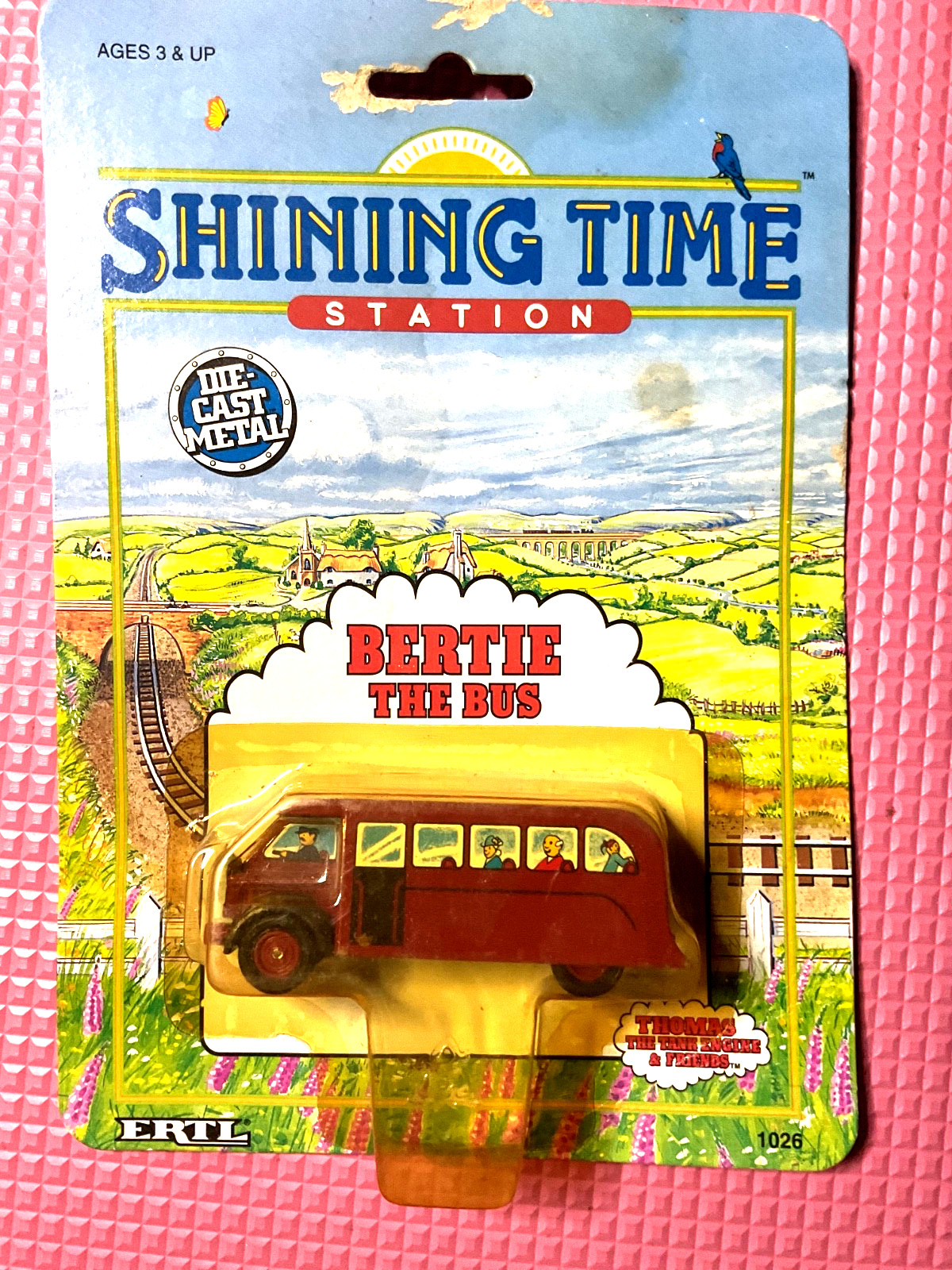 BERTIE THE BUS SHINING TIME STATION THOMAS THE TANK ENGINE & FRIENDS 1026 VTG