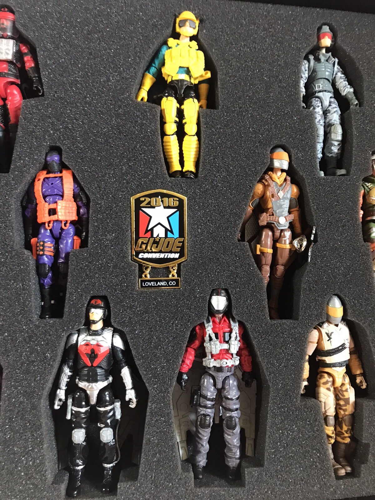 Gi Joe 2016 Joecon Sky Patrol Box Set w/ Certificate Of Authenticity