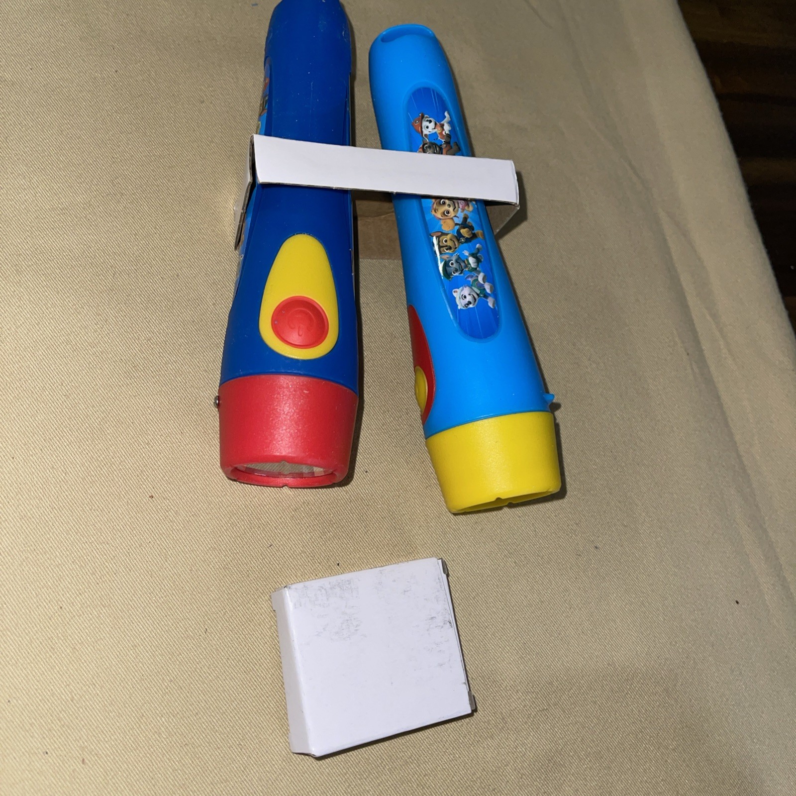 PAW Patrol Flashlights 2-Pack Stocking Stuffer for Kids New Distressed Box