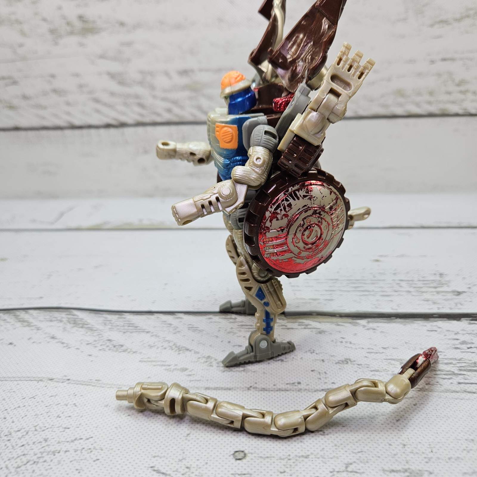 Hasbro Transformers Beast Wars Transmetals Rattrap 1997 Deluxe Vintage 5&Prime; Figure
