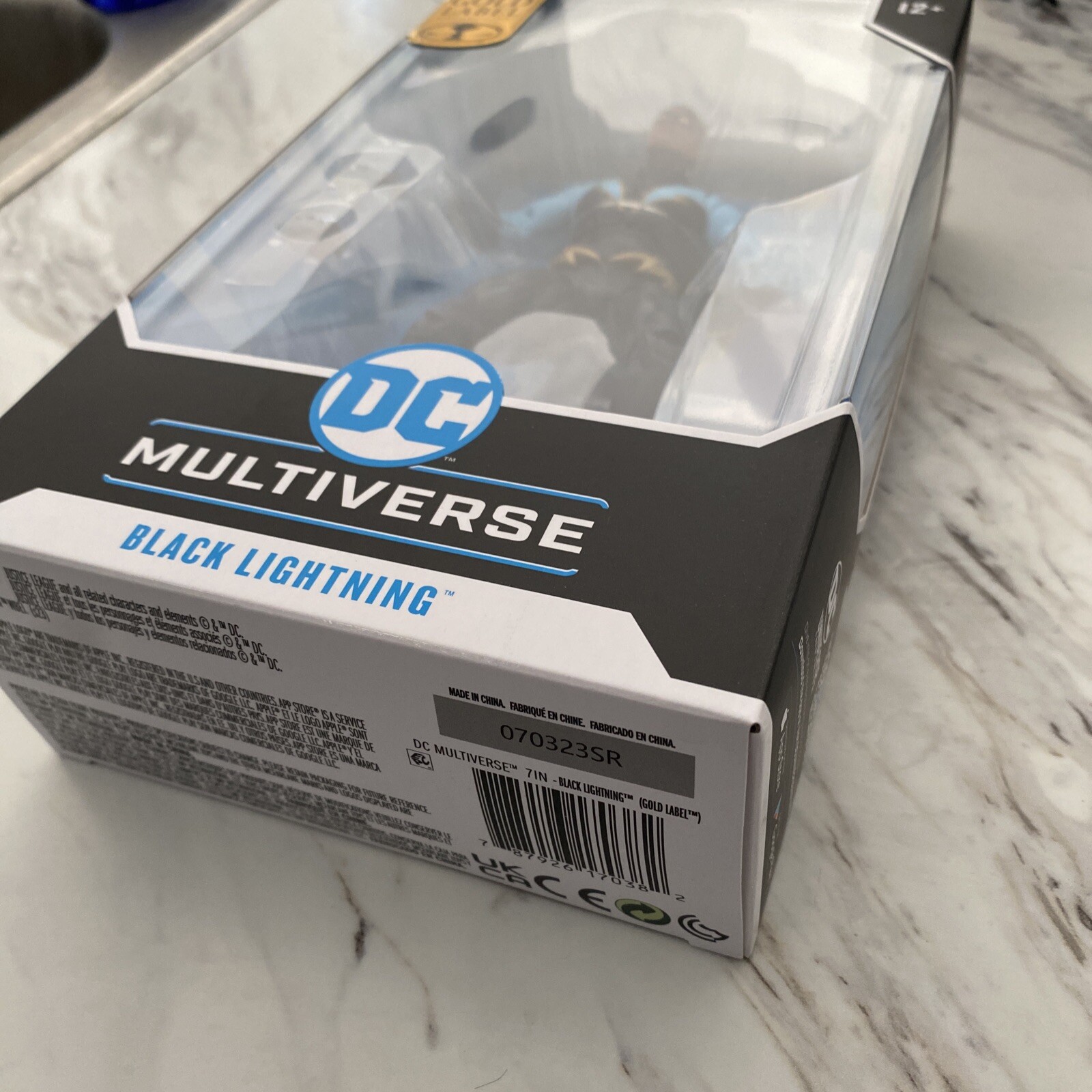 GREAT CONDITION Mcfarlane Black Lightning DC Multiverse Gold Label Figure 2023