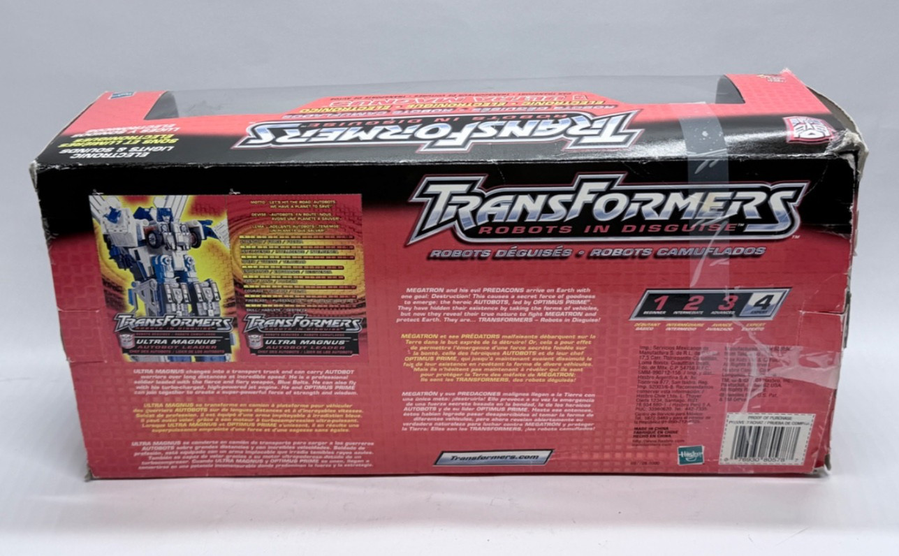 Hasbro Transformers Rid Robots in Disguise Ultra Magnus 2001
