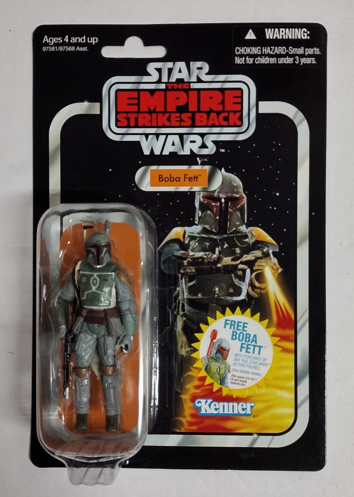 @@VHTF@@ Star Wars CASE FRESH – TVC « BOBA FETT » #09 2010 1st Ed. ESB NMOC