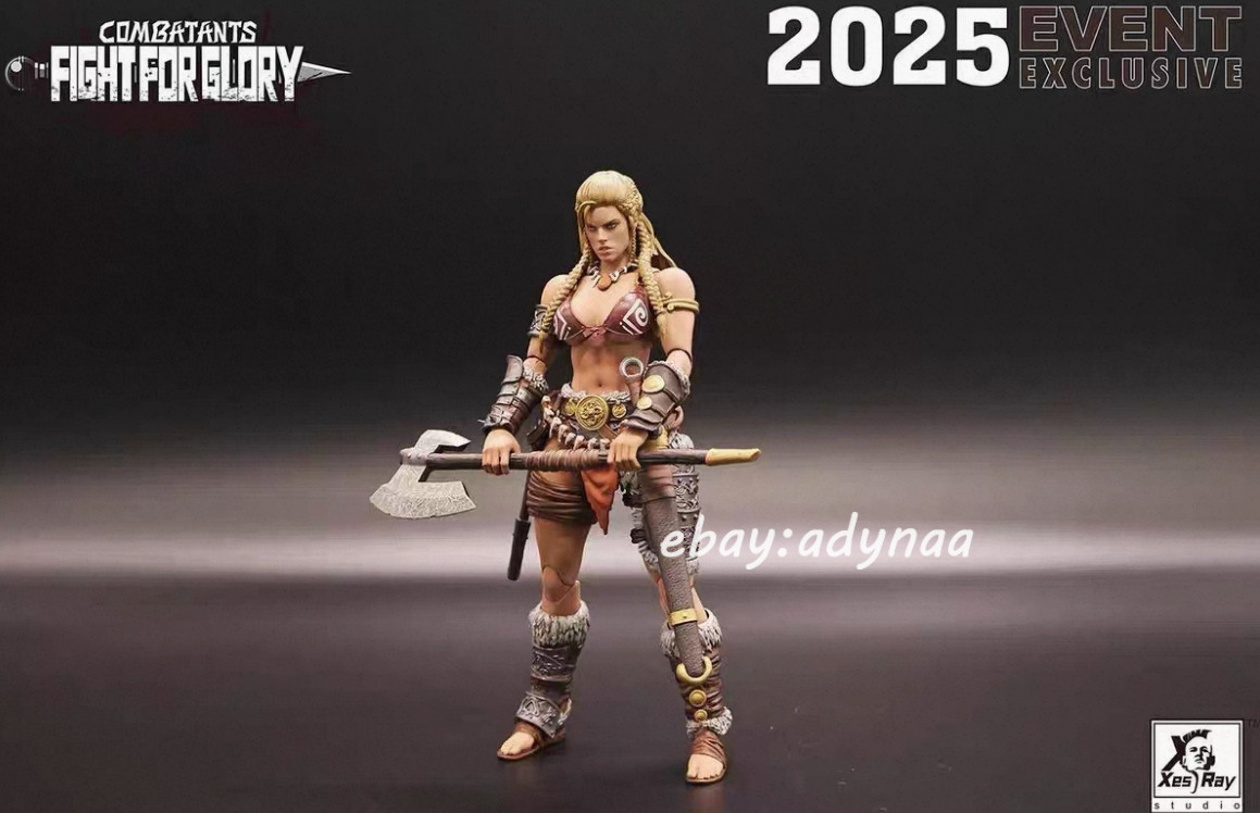 Xesray Studio Fight for Glory Combatants Exclusive Gold Hildr 1/12 Action Figure