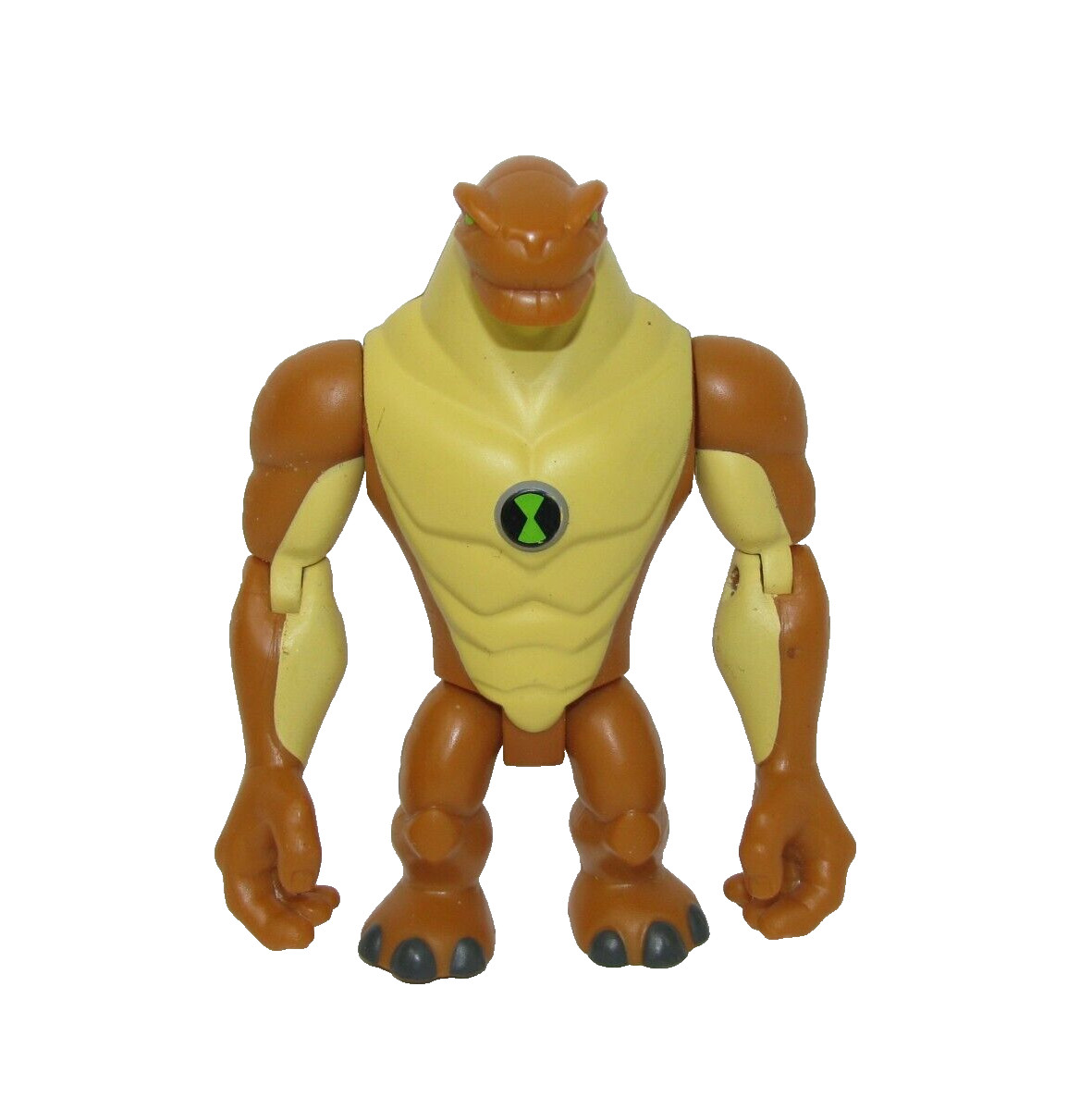2008 Ben 10 Humungousaur 4&Prime; Loose No Tail as Shown Action Figure Bandai