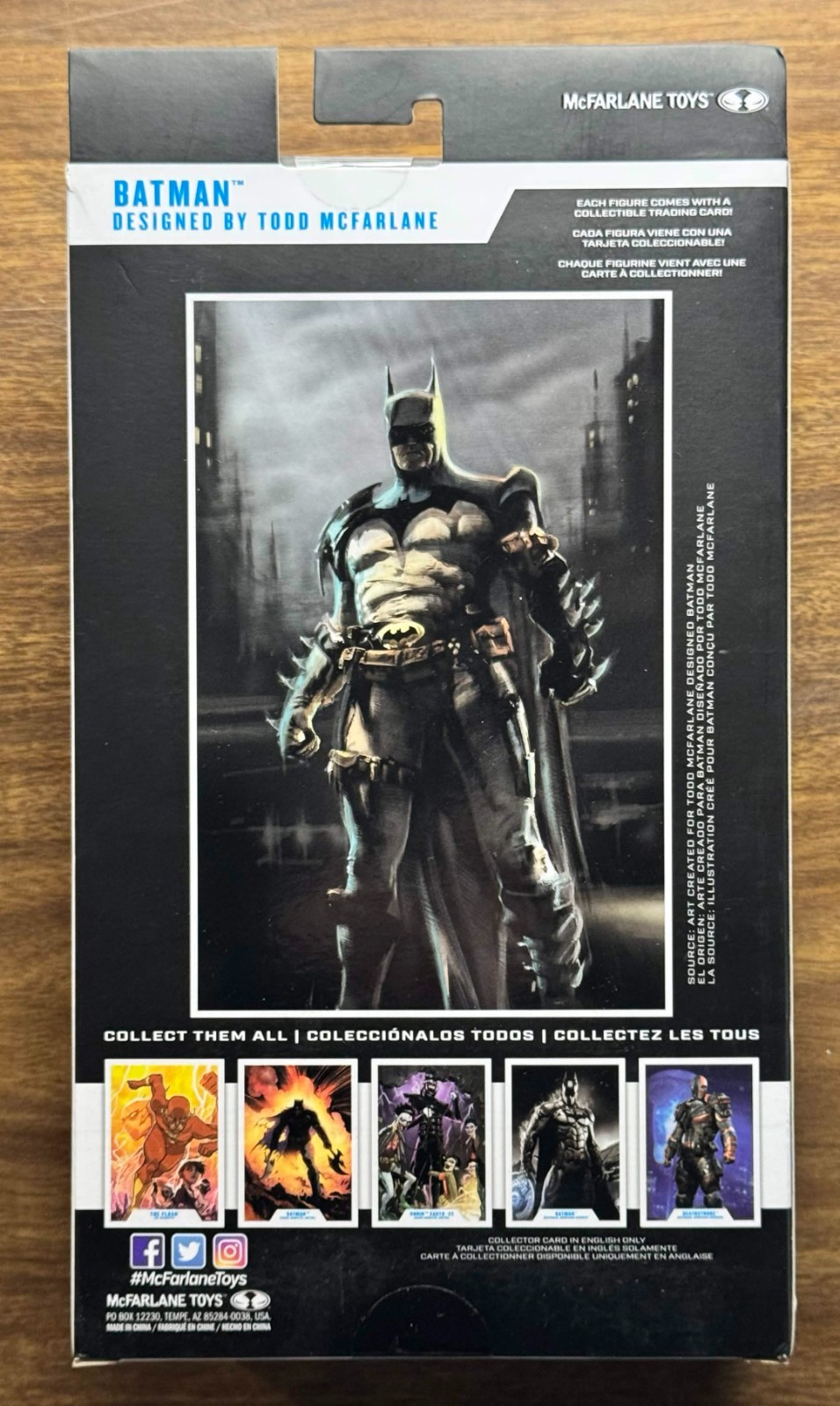 DC Multiverse Batman Designed by Todd McFarlane Toys Gold Label Collection