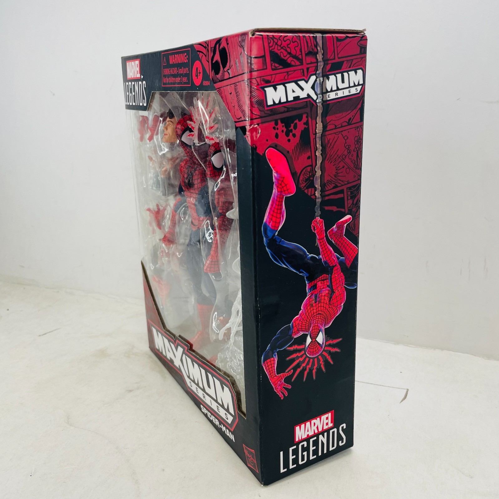 Marvel Legends Spider-Man Maximum Series w/Spider Web 5.5&Prime; Action Figure Toy