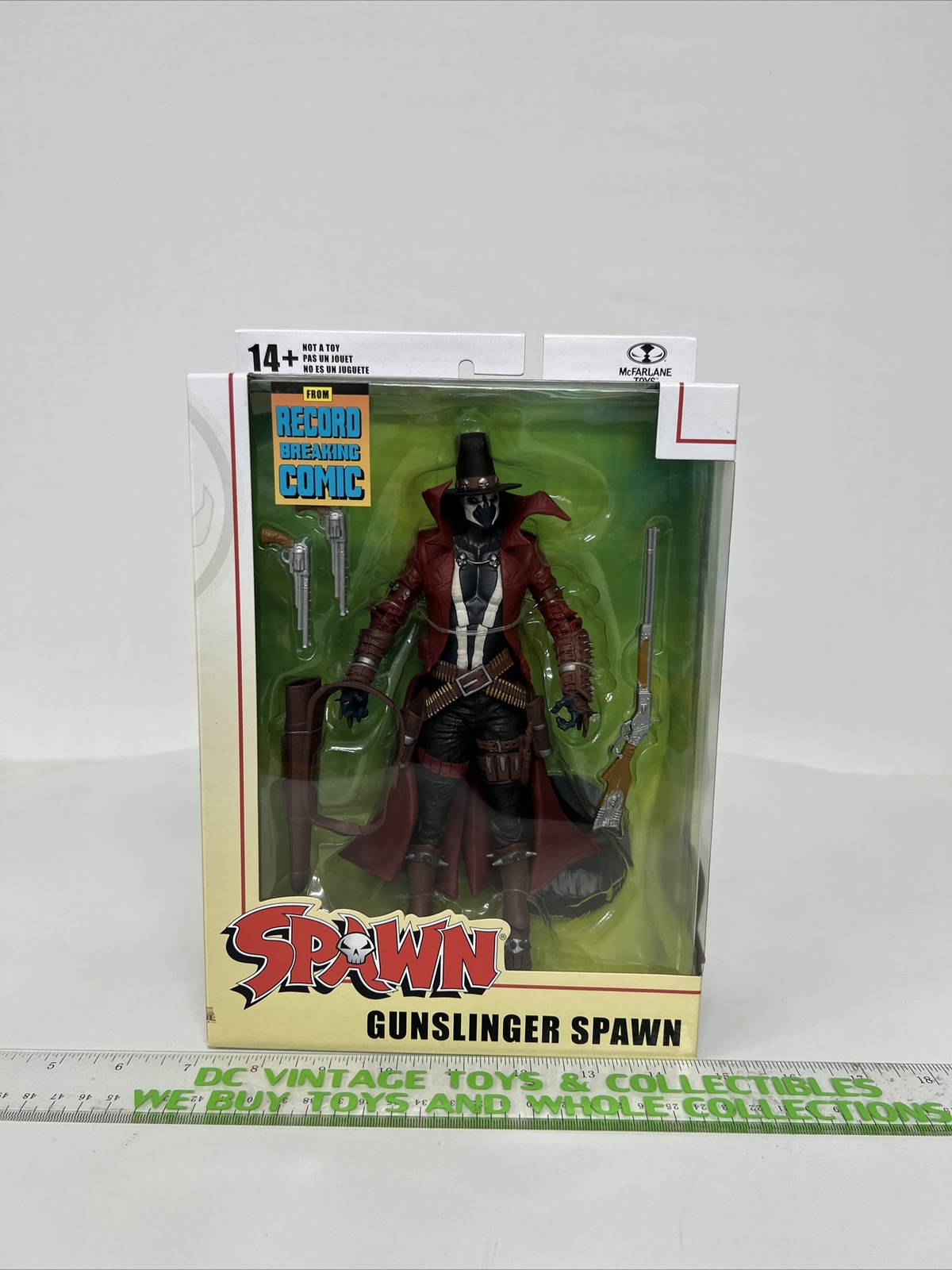 McFarlane Gunslinger Spawn Deluxe Target Exclusive – NEW Sealed 🔥