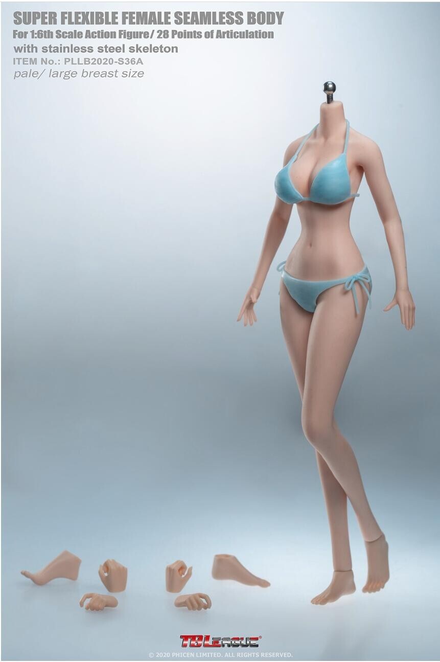 TBLeague Phicen 1/6 Female L BUST SEAMLESS FIGURE Anime GIRL BODY DOLL PALE S36A