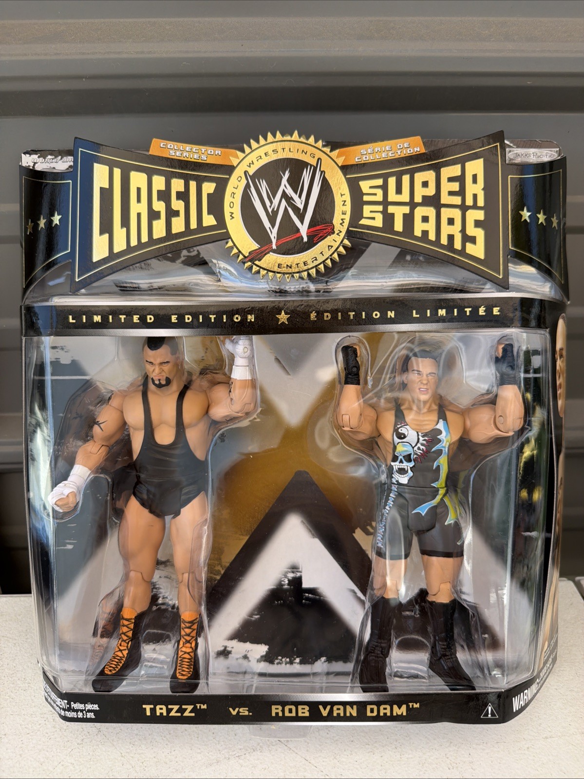 Jakks WWE Classic Superstars 2-Pack Series 11 Rob Van Dam and Tazz