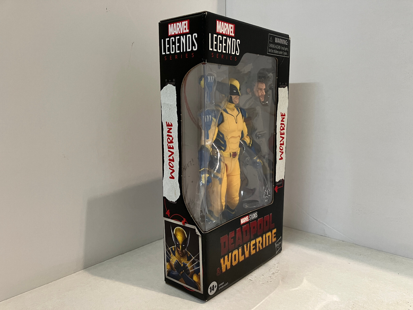Marvel Legends Deadpool and Wolverine Hugh Jackman Yellow Suit Wolverine Hasbro