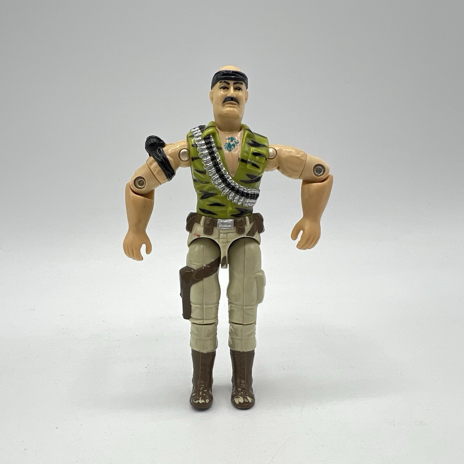 Hasbro 1992 G.I. Joe Gung-Ho V3 Authentic Genuine Figure Only Official ARAH