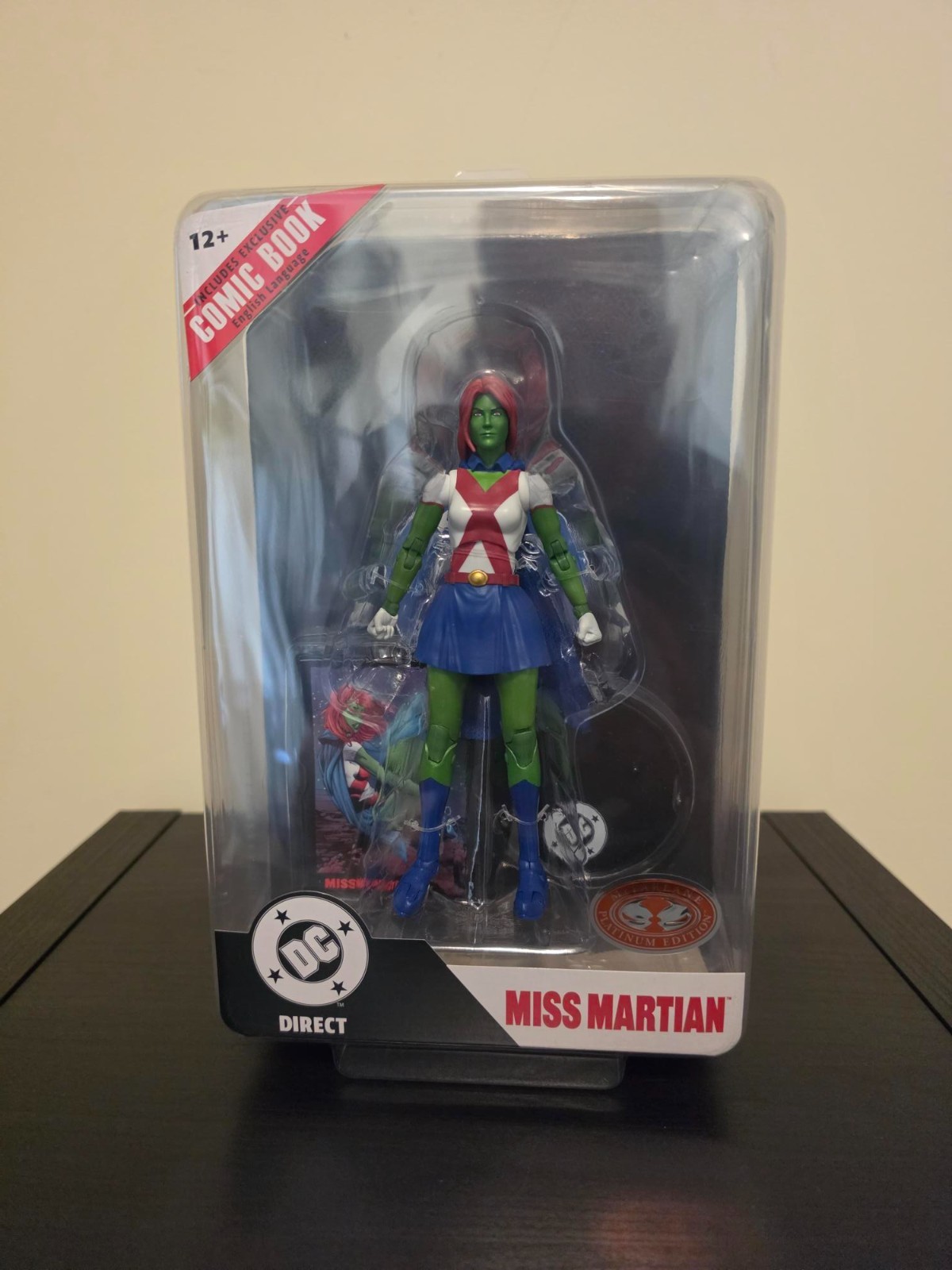 McFarlane DC Direct Page Punchers Miss Martian Red Chase 2026 Brand New