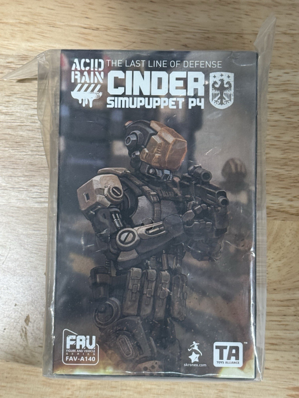 Toys Alliance Acid Rain World: FAV-A140 Cinder Simupuppet P4 1/18 Scale Action F
