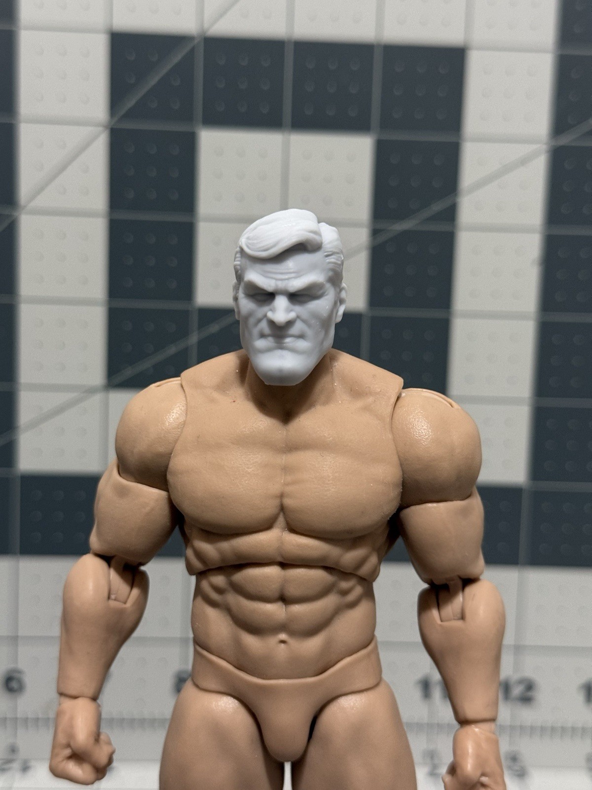 3D Printed – 1/12 SUPE NORMAL Headsculpt ADAM Figure Scale