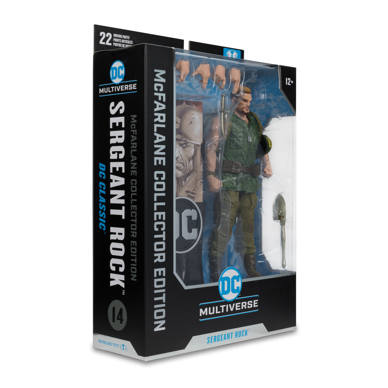 Sergeant Rock McFarlane Collector Edition ~ NEW, IN HAND