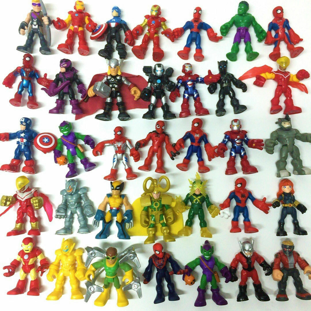 UP to 30 Different Playskool Marvel Super Hero Adventures Figures – Your Choice