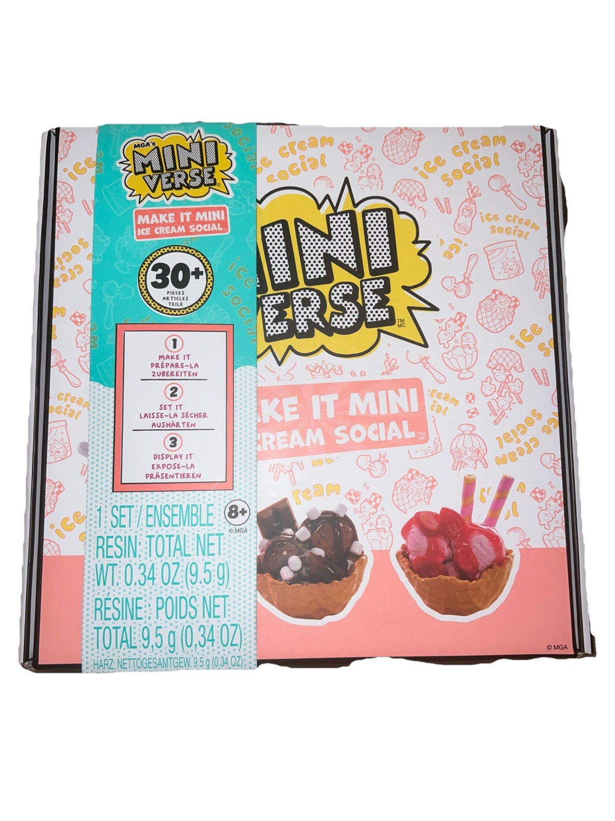 MGA&rsquo;s Miniverse Make It Mini Food/Ice Cream Social Brand NEW