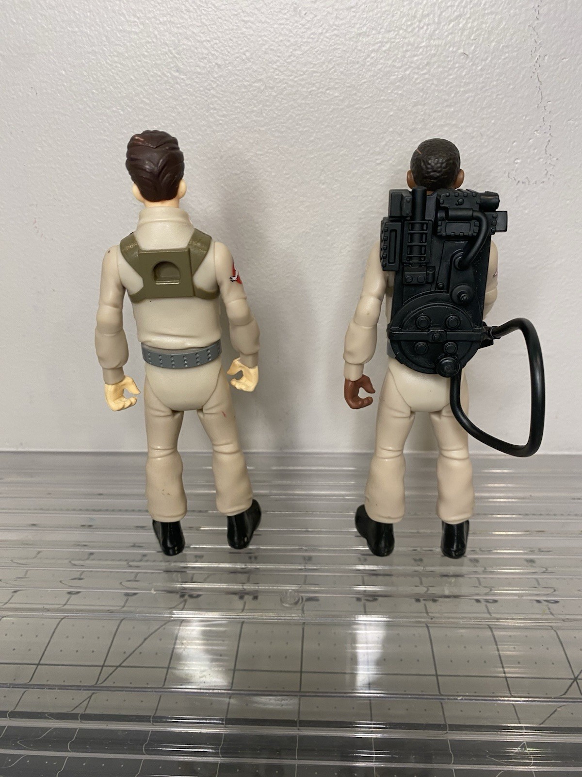 Ghostbusters Egon Spengler + Winston Zeddemore With Proton Pack Action Figures