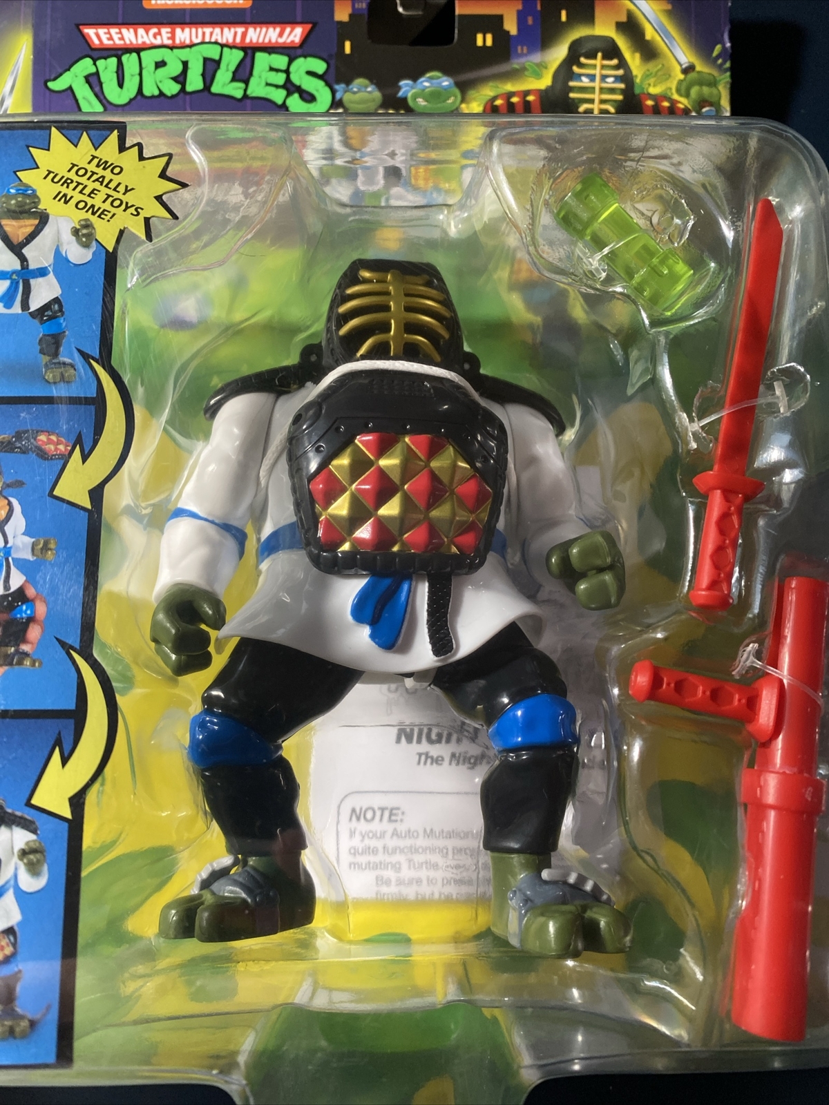 NEW TMNT NINJA TURTLES AUTOMUTATIONS NIGHT NINJA LEO & RAPH SEALED SHIPS IN BOX