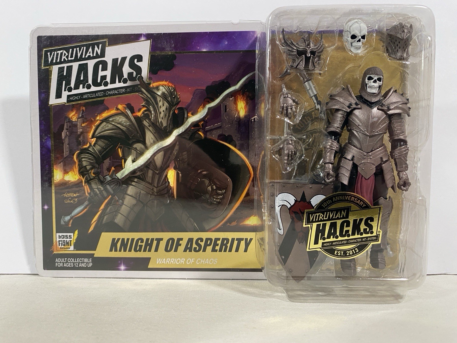Vitruvian H.A.C.K.S. Knight of Asperity warrior of chaos 1:18 Hacks Boss fight