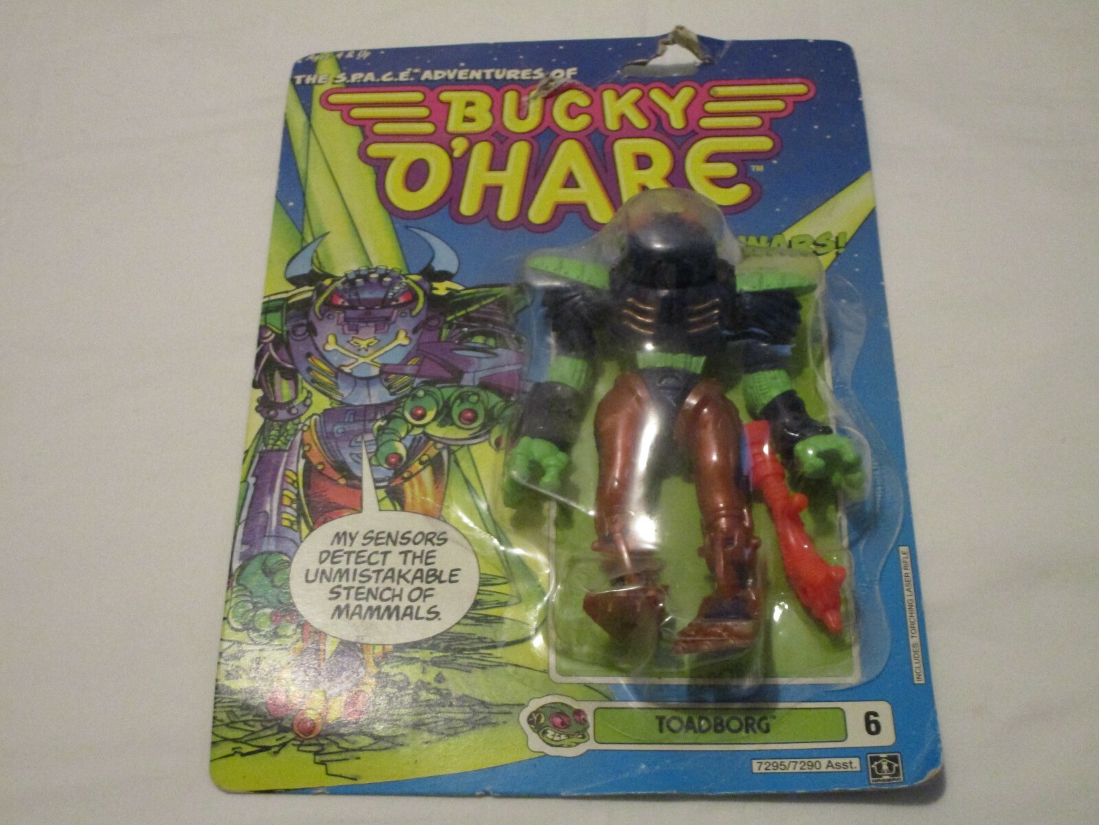 Hasbro Bucky O’Hare The Toad Wars Toadborg Bronze Legs #6 7295 Action Figure