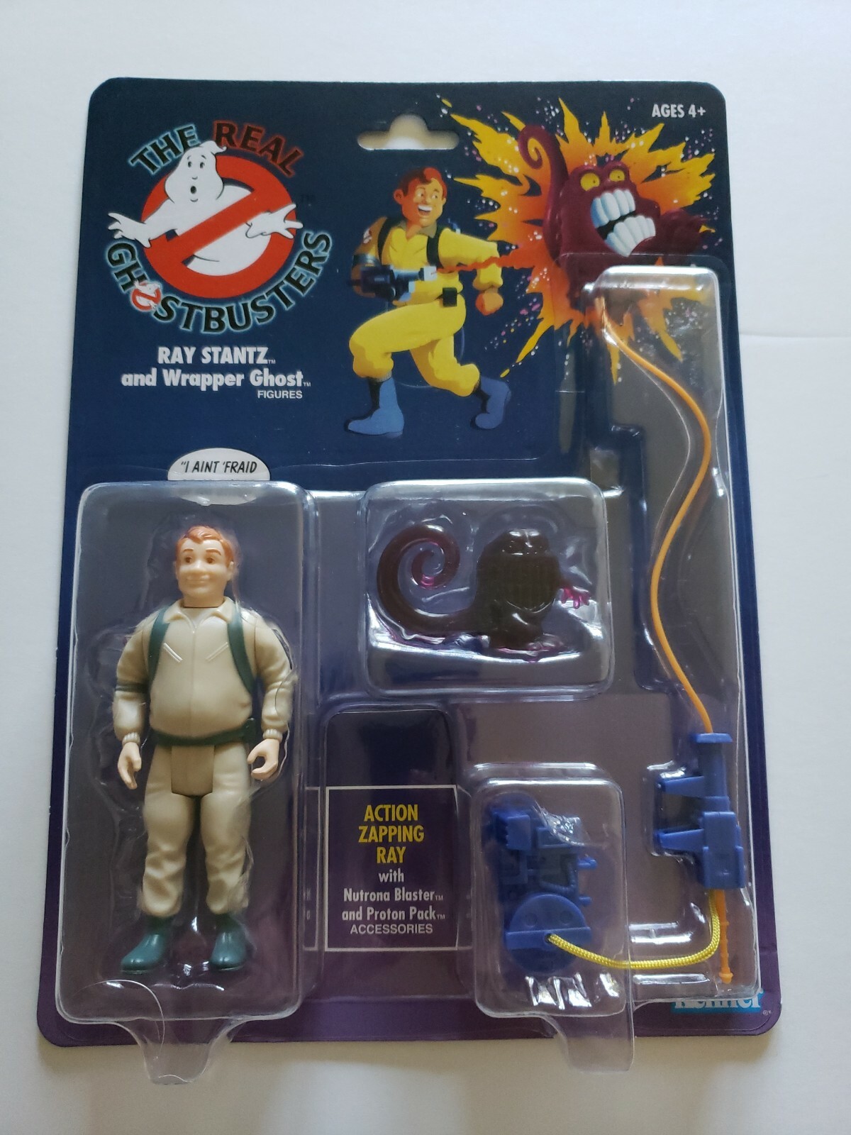 The Real Ghostbusters Ray Stantz And Wrapper Ghost Figures 2020 Hasbro