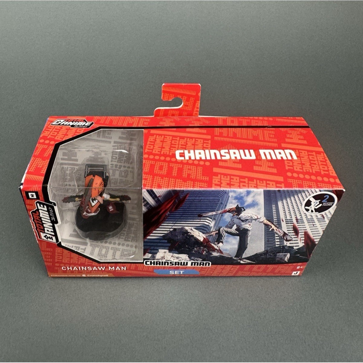 Total Anime Chainsaw Man 3 Piece Set With 2 Mystery Mini Action Figures NEW
