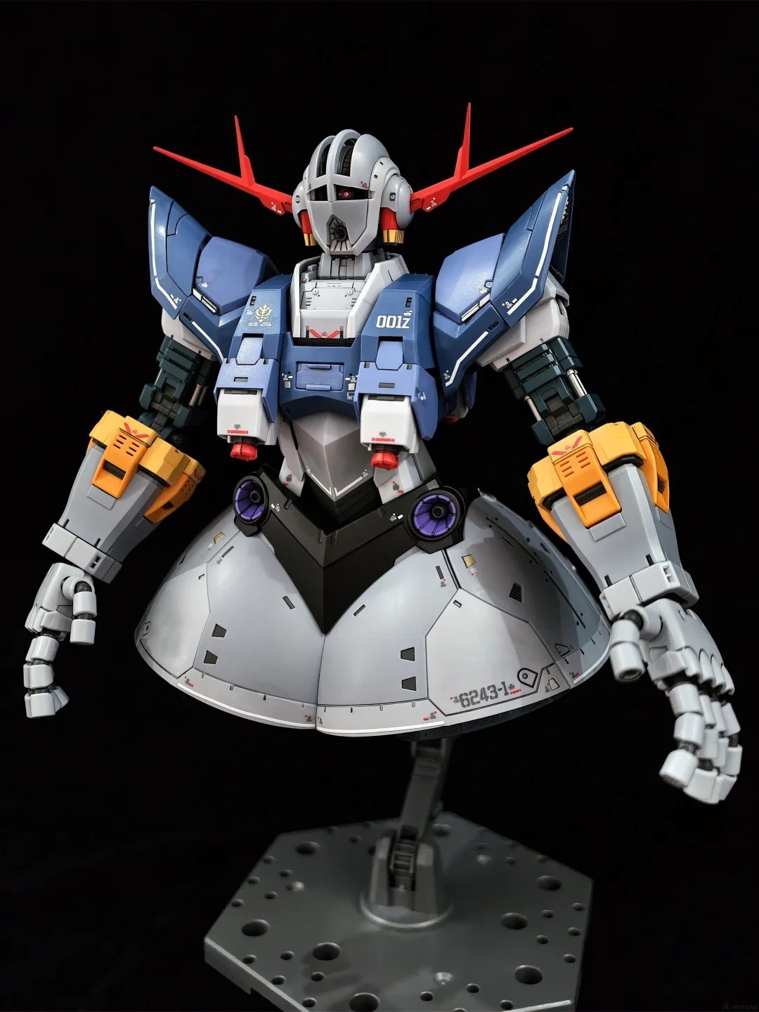 Mg 1/100 Mobile Suit Gundam MSN-02 Zeong Upscaled from RG Zeong Model Kit
