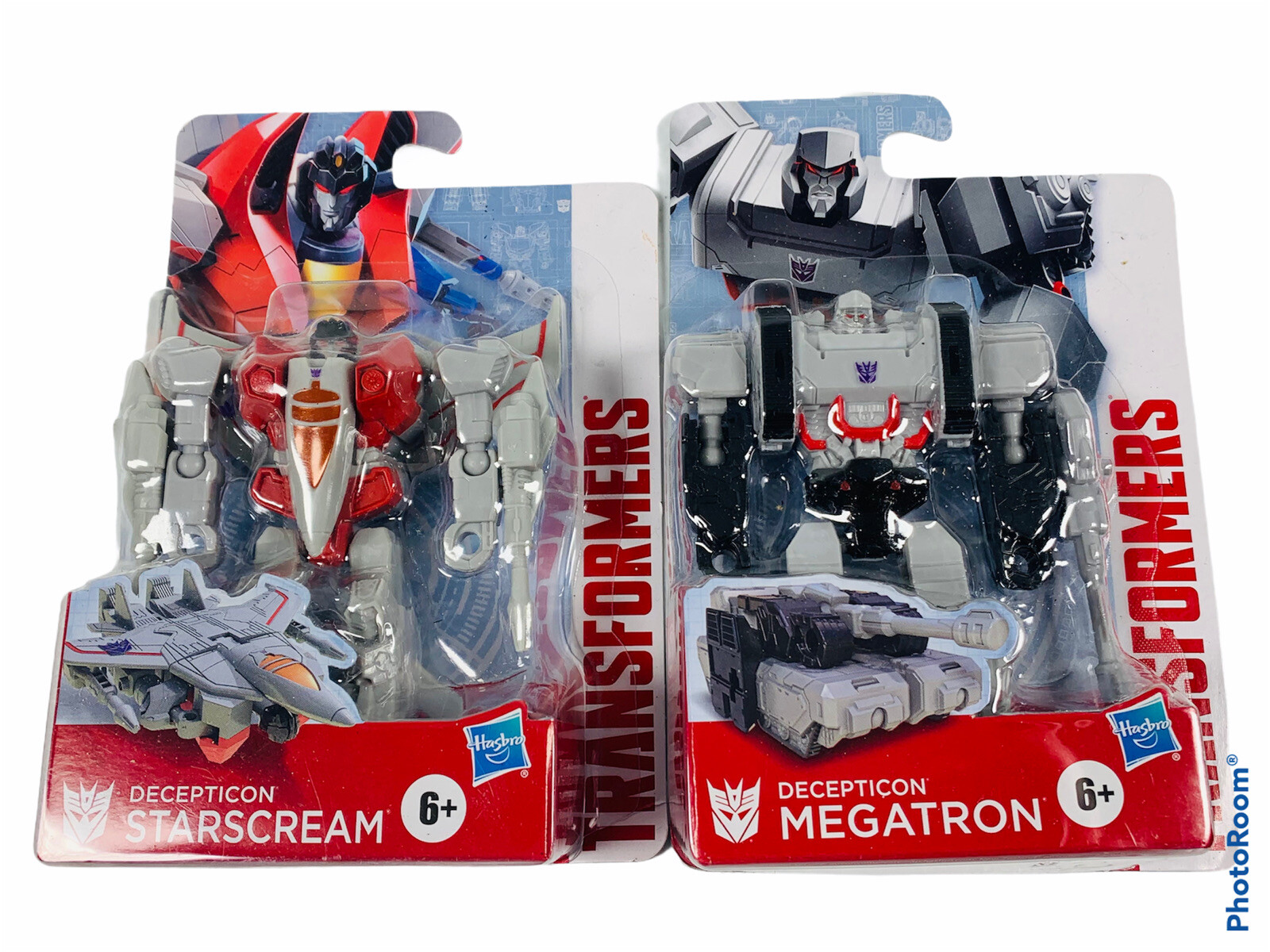 🔥 Megatron & Starscream Transformers • 4.5&Prime; Scale Action Figure • Hasbro 2017