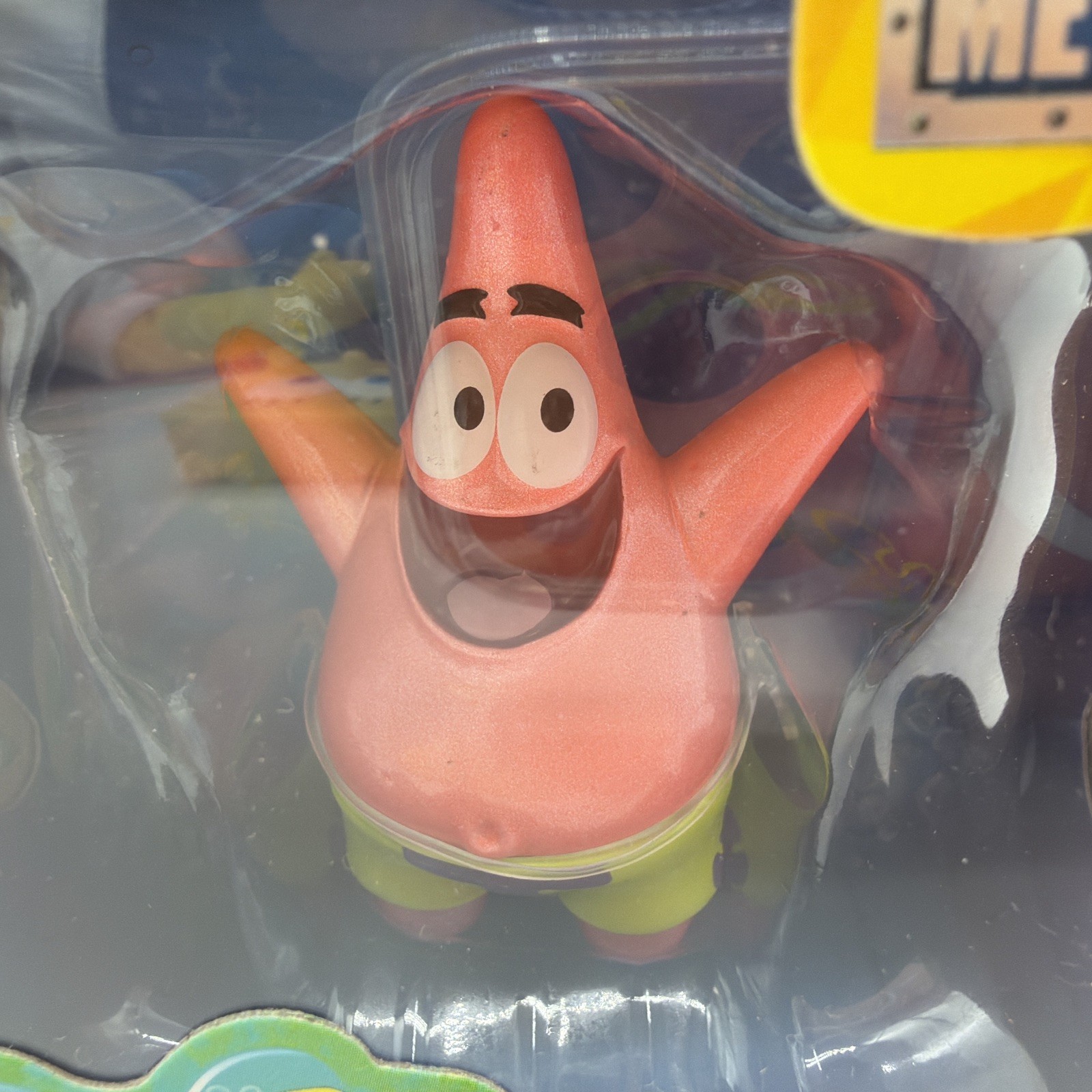 Spongebob Squarepants Mr. Krabs Patrick Squidward Set Metal 2.5” Figures House