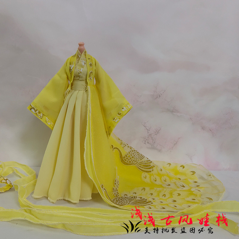 Set for 12 » Doll 1/6 Female Figure Retro Chinese Dress 30 Cm Doll Costume Gown