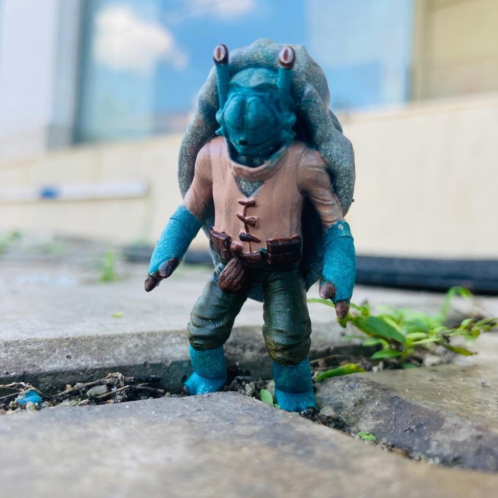 Noti (Ahsoka) for 3.75 in ,6 in, 12 in Figure Diorama (1:18, 1:12, 1:6 scales)