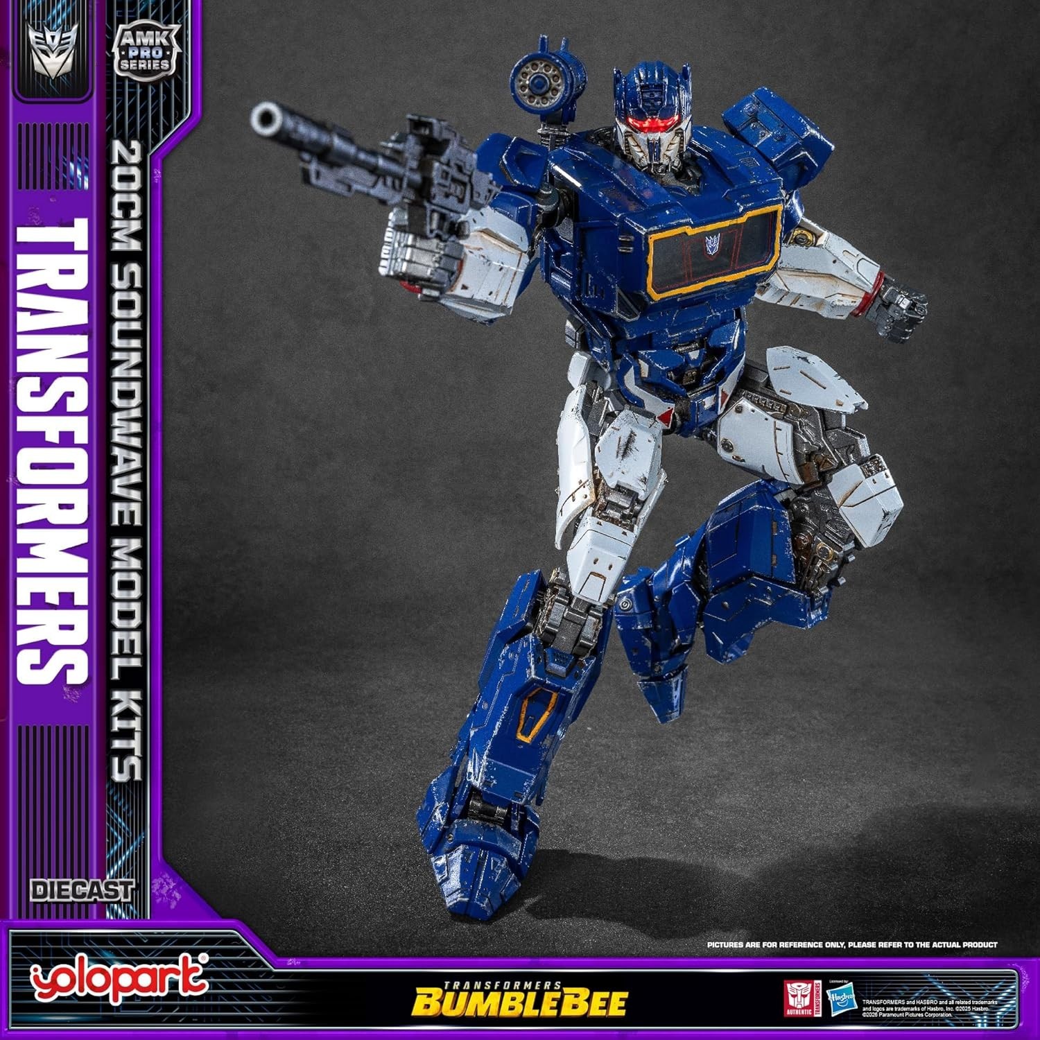 Transformers:AMK PRO Soundwave and Ravage,7.87 Inch Transformers Action Figure w